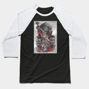 BASKETBALLART -  THE LAST DANCE BULLS Baseball T-Shirt